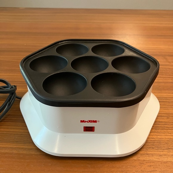 Maxim Kitchen Rare Aebleskiver Danish Ball Denmark Pancake Maker